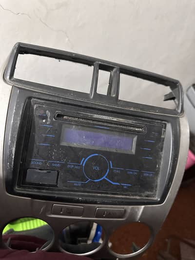 Complete original CD player with fittings