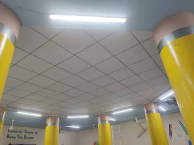 False ceiling-Gypsum ceiling-2by2 Ceiling-Office room ceiling-Ceiling