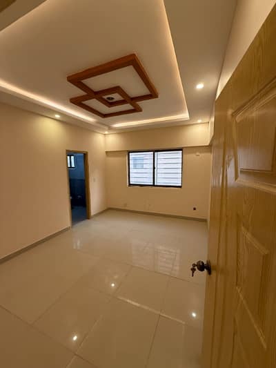 Brand New 2 Bed Lounge (3 Rooms) Apartments On 850 Sq Fts In Boundary Walled Project RABIA ENCLAVE Scheme 33 Main Superhighway Near Pheeli Beeth Society