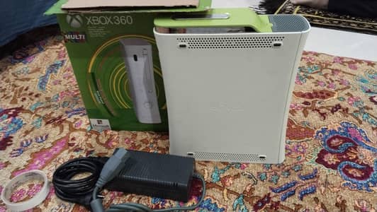brand new Xbox 360 fat model jail brake fully loaded with games