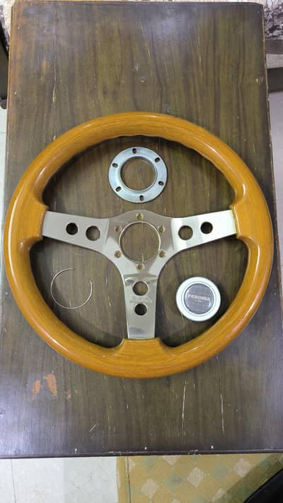 Wooden O. B. A steering | Italian made