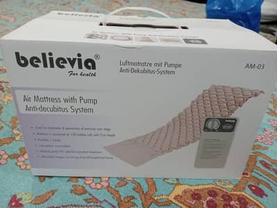 Air Mattress with Pump (Believia AM-03) - Brand New Condition