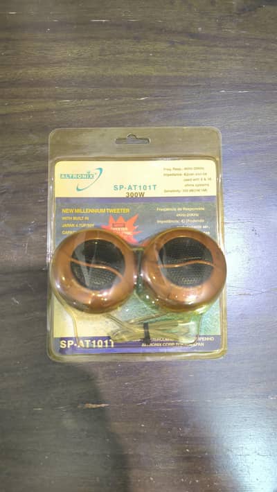 Japanese Alyronix Corp Tokyo Tweeter Speaker Pair