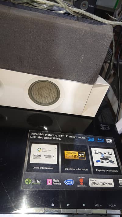 sony blurry homethater 5.1