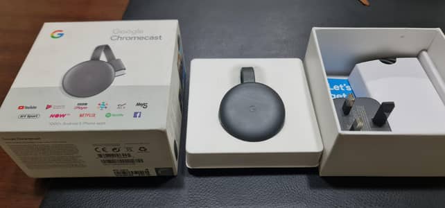 GOOGLE CHROMECAST ORIGINAL 100%