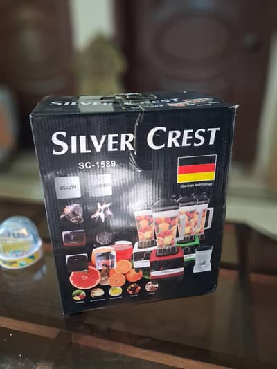 Silver Crest Imported juicer machine.