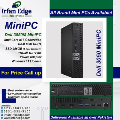 Lenovo, HP, Dell I3 I5 7Gen MiniPC | Ryzen 5, A10 GamingPC, Desktop
