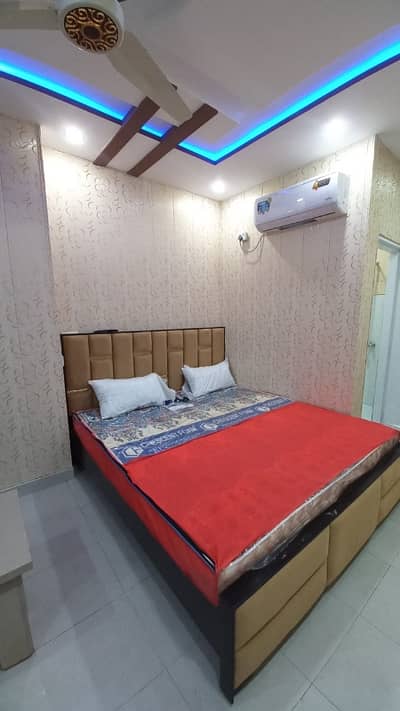 Original Picture Fully Furnished Flat For Rent Near By Emporium Mall H3 Block Johar Town