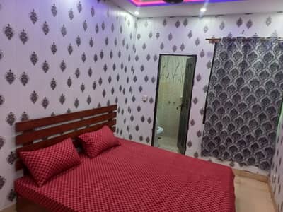 Original Picture 2 Bed Fully Furnished Flat For Rent Near By Emporium Mall H3 Block Johar Town