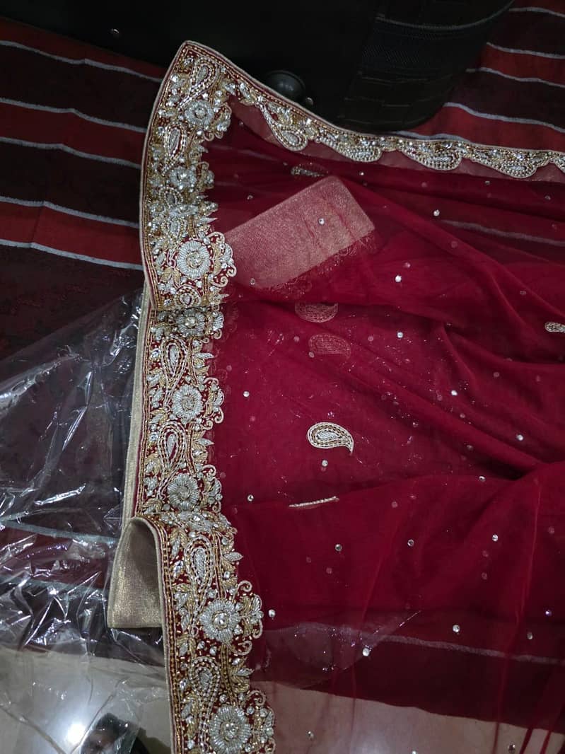 Elegant Wedding Bridal Lehenga – Worn Once, Like New | PKR 60,000 6