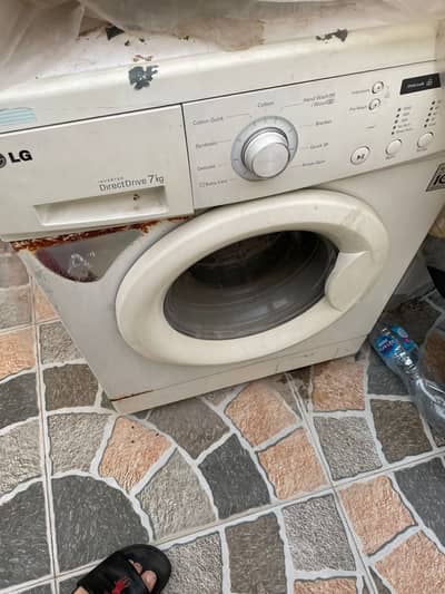 LG front loader automaric machine