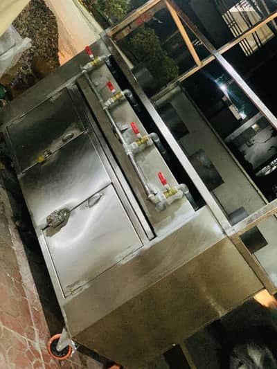 Karahi stove( 4 burners)