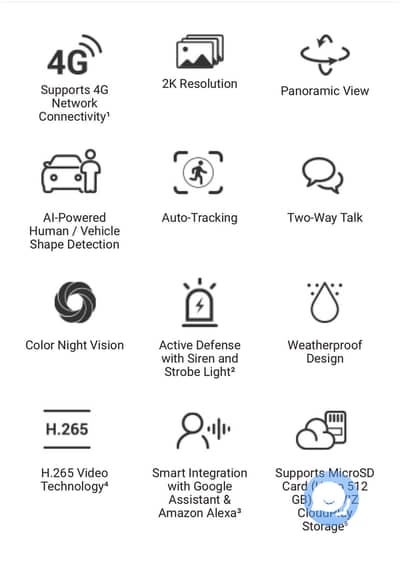 CCTV CAMERAS EZVIZ 4 G SIM