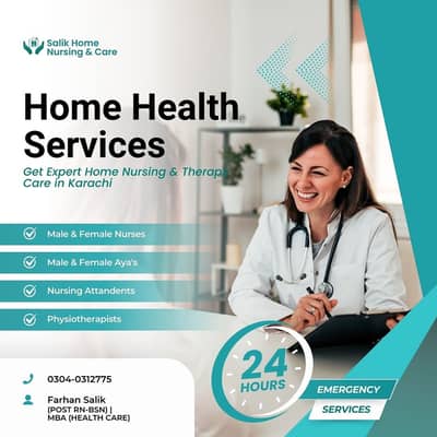 Physiotherapy & Home Nursing Care Services in Karachi Book Now!!