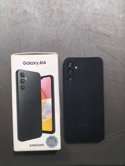 samsung a14 6 128 with box fix price  never open
