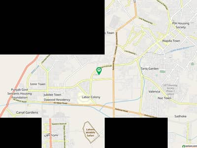 Buy A Centrally Located Main Double Road 1 Kanal Residential Plot In Public Health Society - Block A