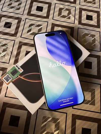 iPhone 16 Pro 256 GB GNEXT PTA Approved.