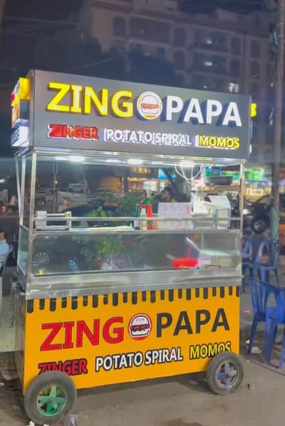 zingo papa stall for sale