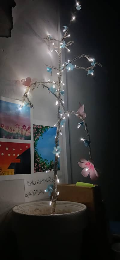 Handmade Decorative Lamp Tree | Night Light (2–3 ft)