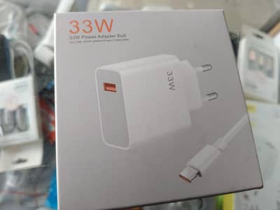Original 33W Charger with Type-C Cable — Best Price