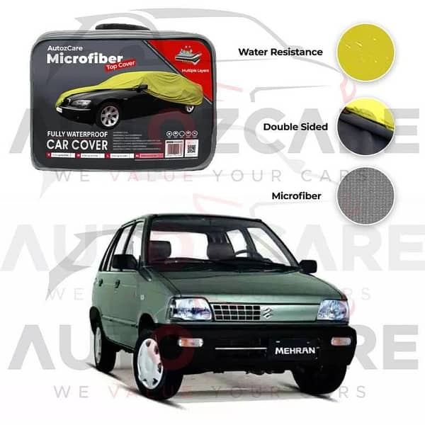 Suzuki Mehran Microfiber Car Top Cover - Model 1988-2019
