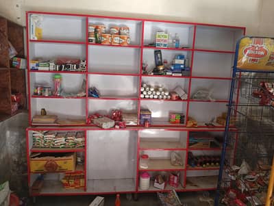 wall rank for bakery shop and kiryana shop