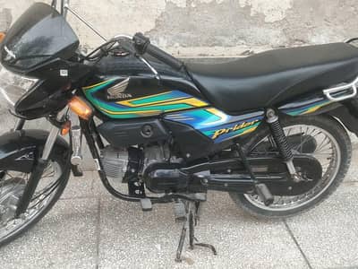 Honda prider applied for outclass bike he