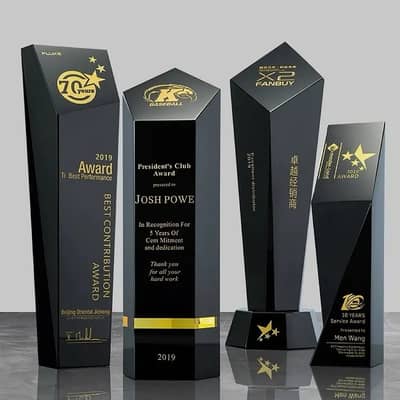 Glass shield| award trophies/ medal | Acrylic shields|Customize stamp