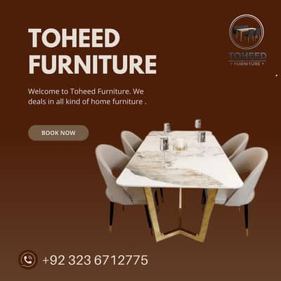 6 seater dining table/UV top table/metal steel chair/luxury dining set
