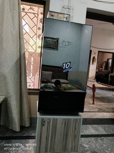 Pel single door fridge new condition ma