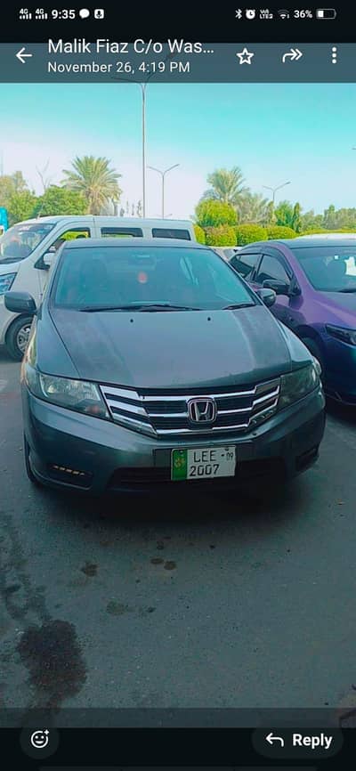 Honda City model 2009 original Document