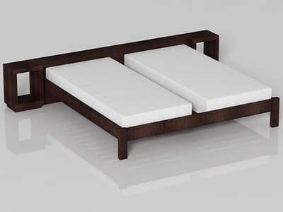 king side separate bed