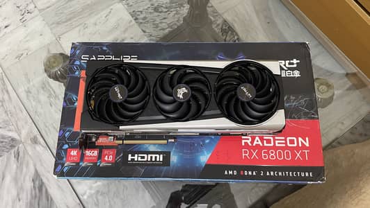 AMD 6800xt Sapphire Nitro Plus Graphics card
