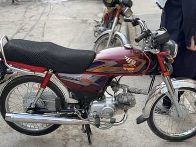 HONDA CD 70 2025 MODEL LIKE A NEW BIKE