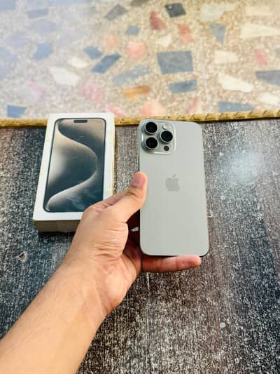 iphone 15 Pro Max 256GB Dual Physical HK PTA 93 Health Sheesh Cndition