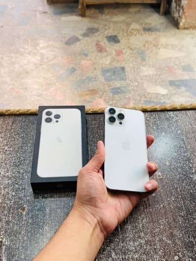 iphone 13 Pro Max with Box 512GB PTA Approved 88 Health Genuine WP