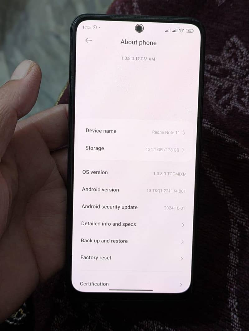 Redmi note 11 3