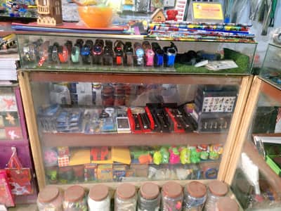 Glass display shop 2 counter