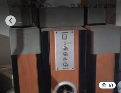 Home Theater Speakers original Geepass Imported