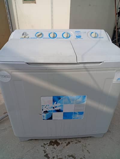 haier semi automatic washer and dryer