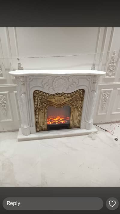 Brass Fireplace for Sale | Handmade Metal Fireplace Lahore