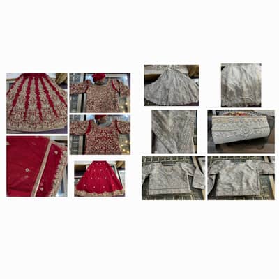 BRIDAL DRESS/ WEDDING DRESS/ BARAT/WALIMA/LEHANGA