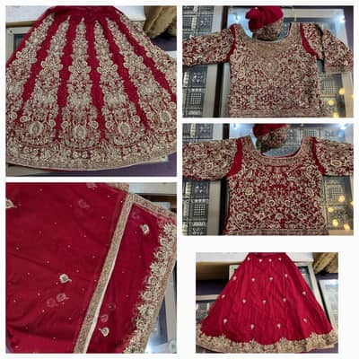 WEDDING DRESS/BRIDAL DRESS/BARAT LEHANGA/DULHAN LEHANGA