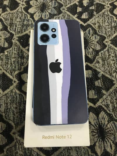 Redmi note 12 with box urgent sale WhatsApp 03189118189