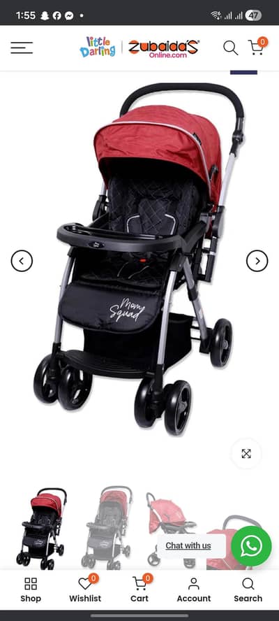 mom squad zubaidas pram stroller