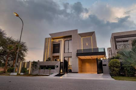 One Kanal Brand New Luxury Ultra-Modern Design Most Beautiful Fully Furnished Bungalow 2 Servant Quarter In Basement For Sale At Prime Location Of DHA Lahore Near To Park Masjid & Commercial Market.