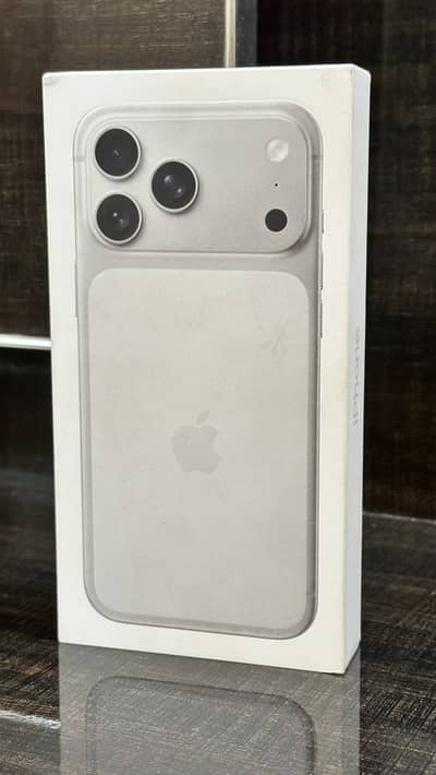 Iphone 17 Pro Max 256 Gb Silver Non PTA Box Packed