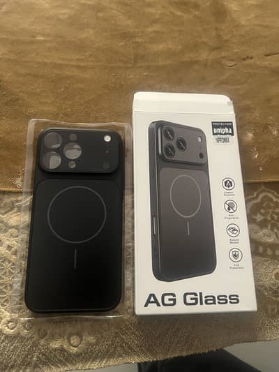 Iphone 16 pro max cover black color imported brand new 17 pro max