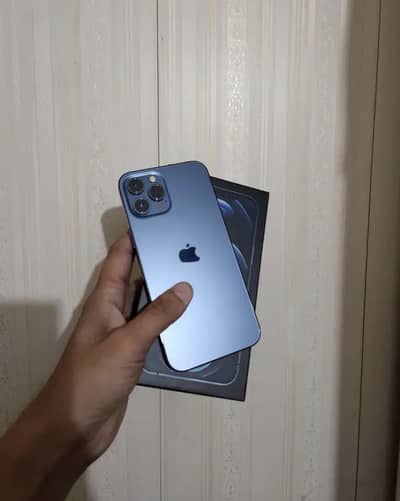 Apple iPhone 12 pro max 128Gb pta approved water pack