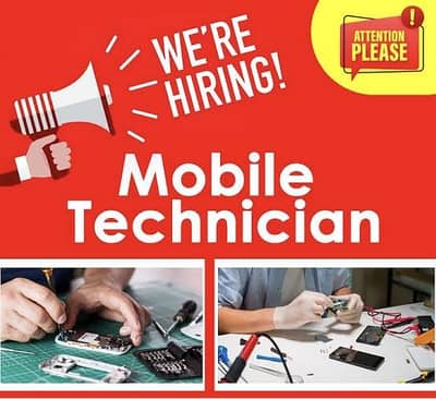 we’re haring mobile technician M/F